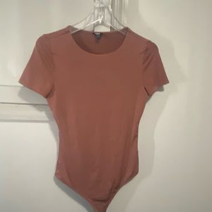 Express Body Contour Body Suit. Deep Caramel Color. Worn a few times.
